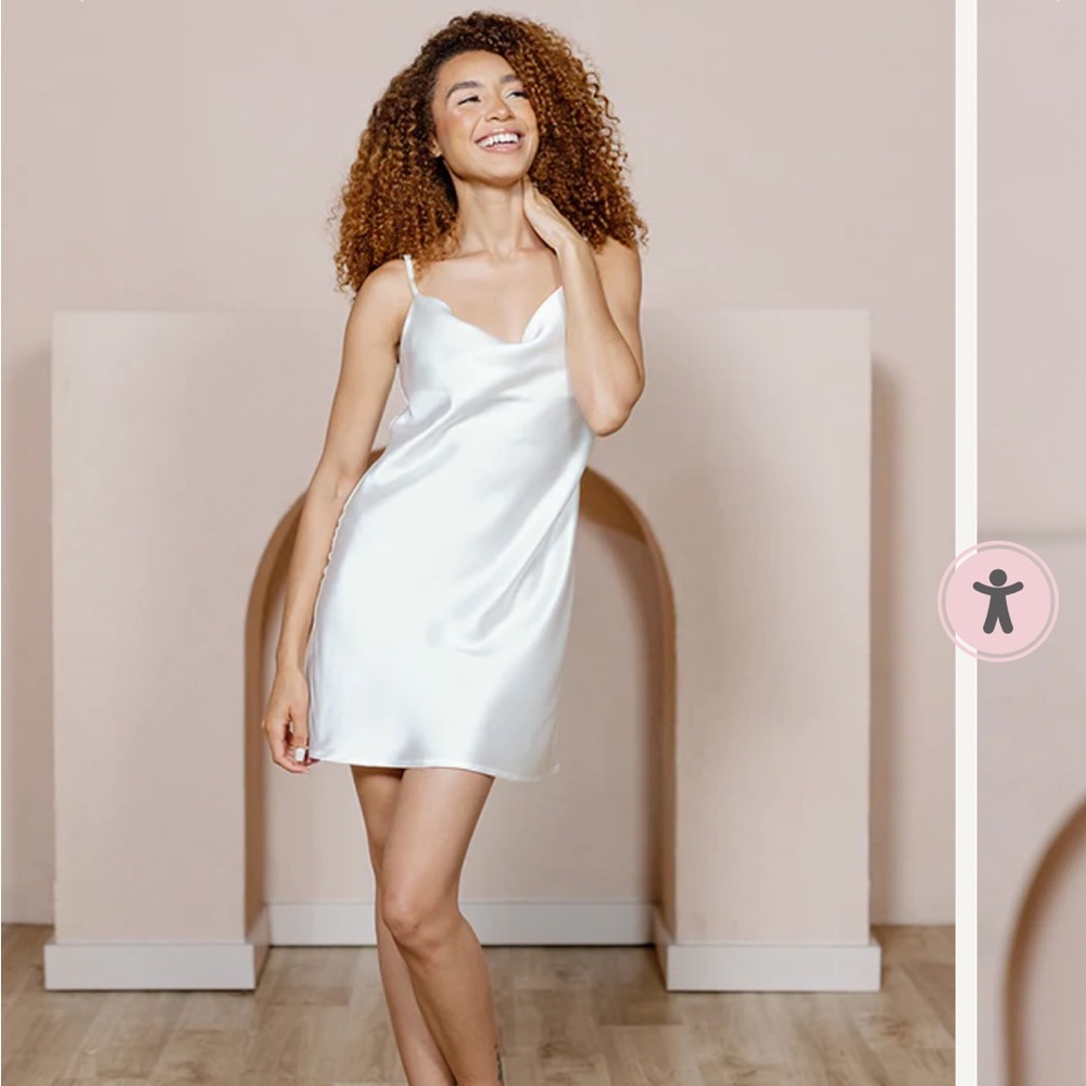 Revelry All Nighter Sleep Satin Dress